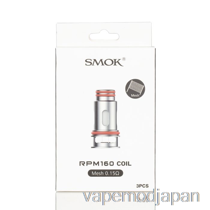 Vape Japan Smok Rpm160 交換用コイル 0.15ohm Rpm160 メッシュコイル